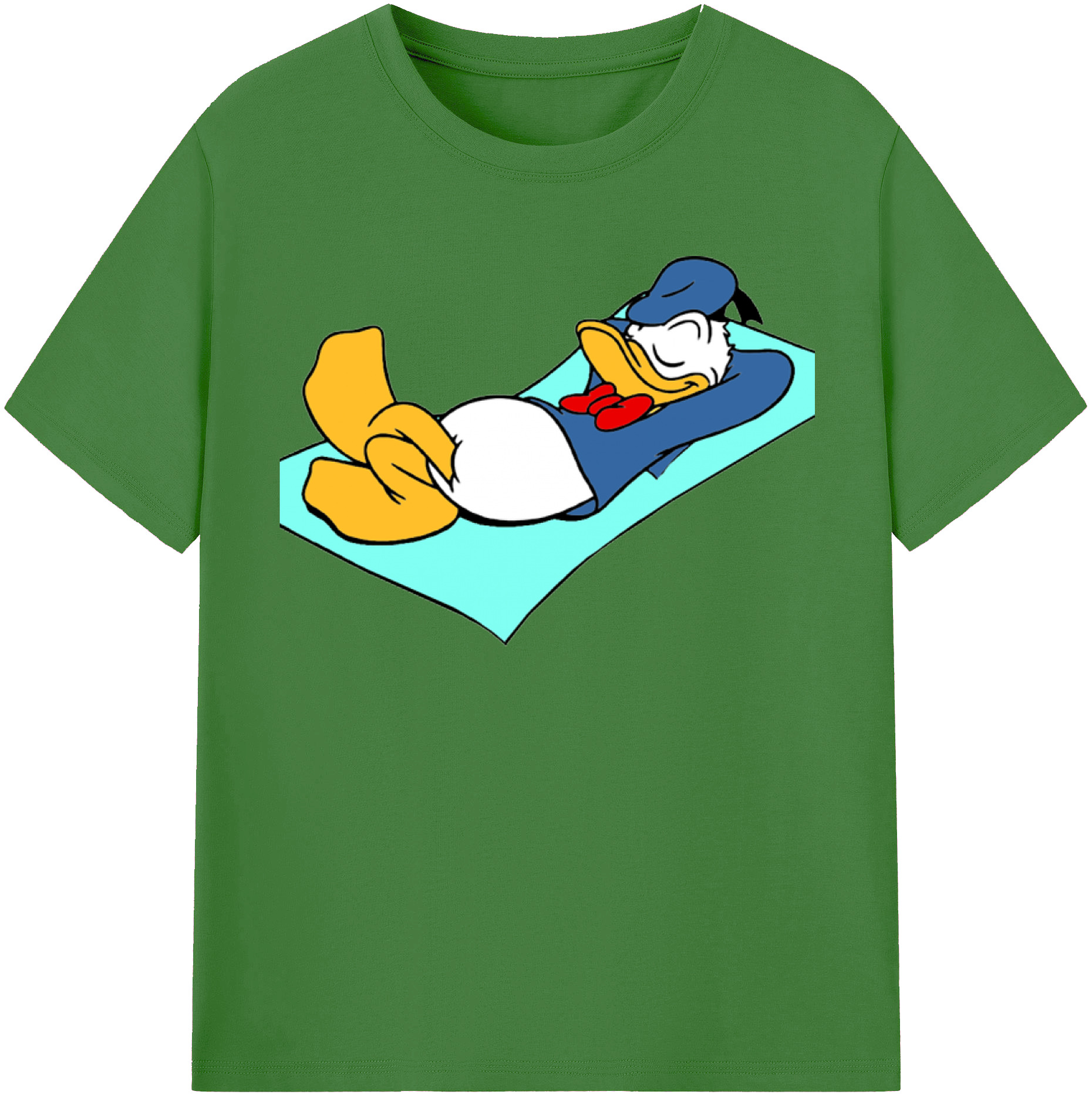 （画像用） ミッキーマウス Mickey Mouse レディースカジュアルプリントTシャツ（綿100％）